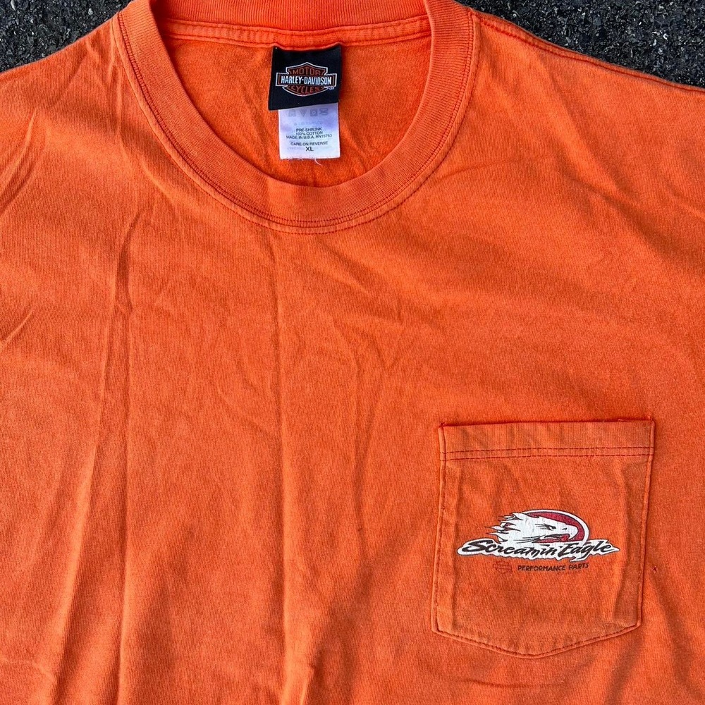 1990s Harley Davidson Graphic AOP shirt size XL